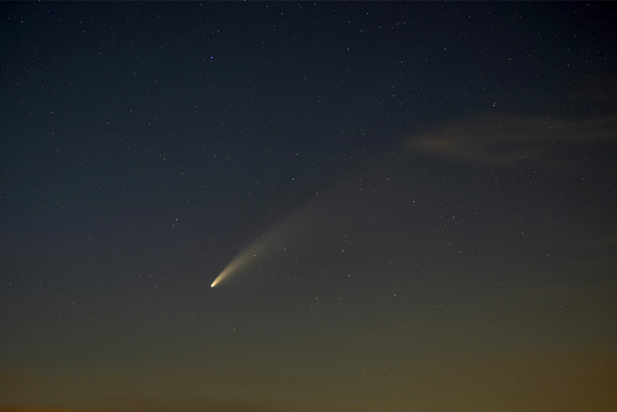Comet NEOWISE from Goose Pond