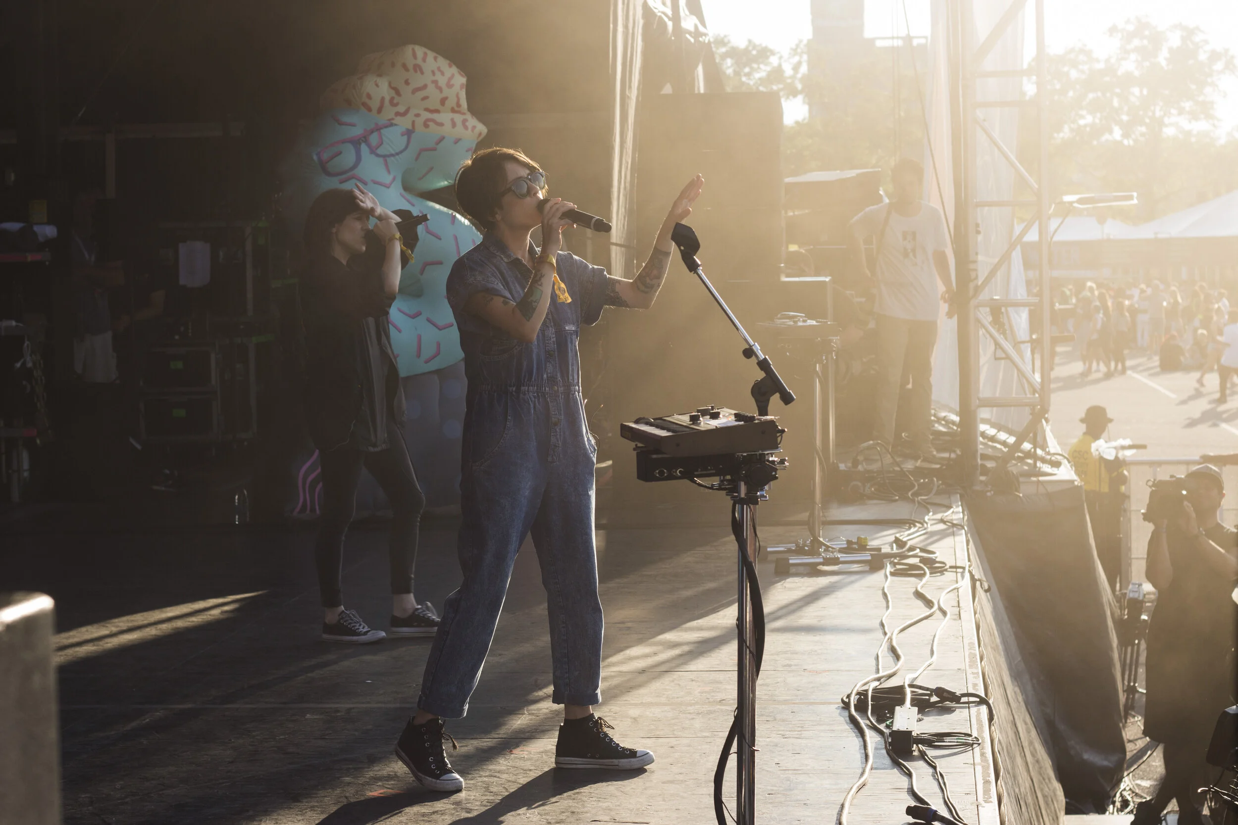 TEGAN AND SARA. THE GOVERNORS BALL.