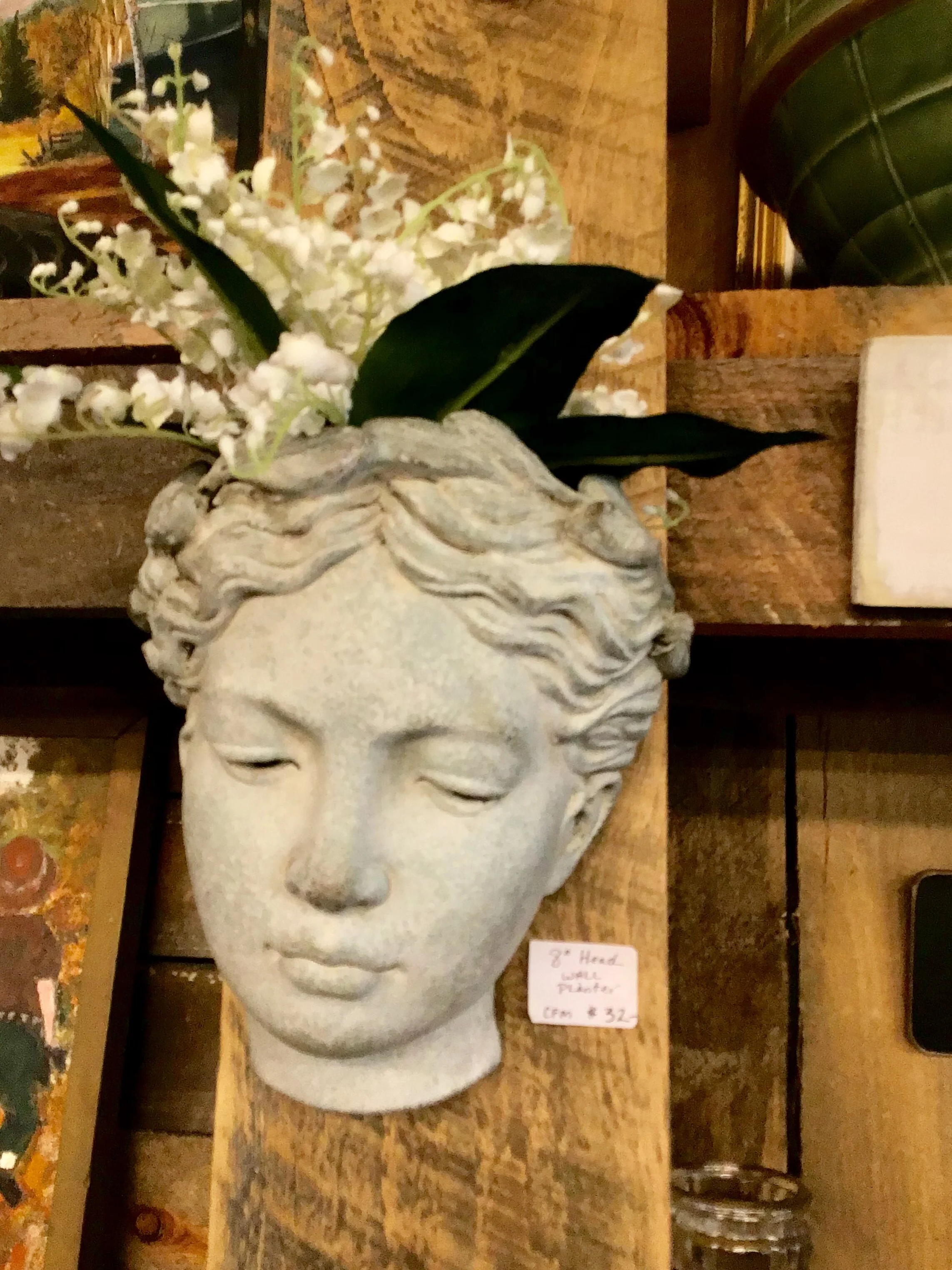 Mythological Godess Wall Planter