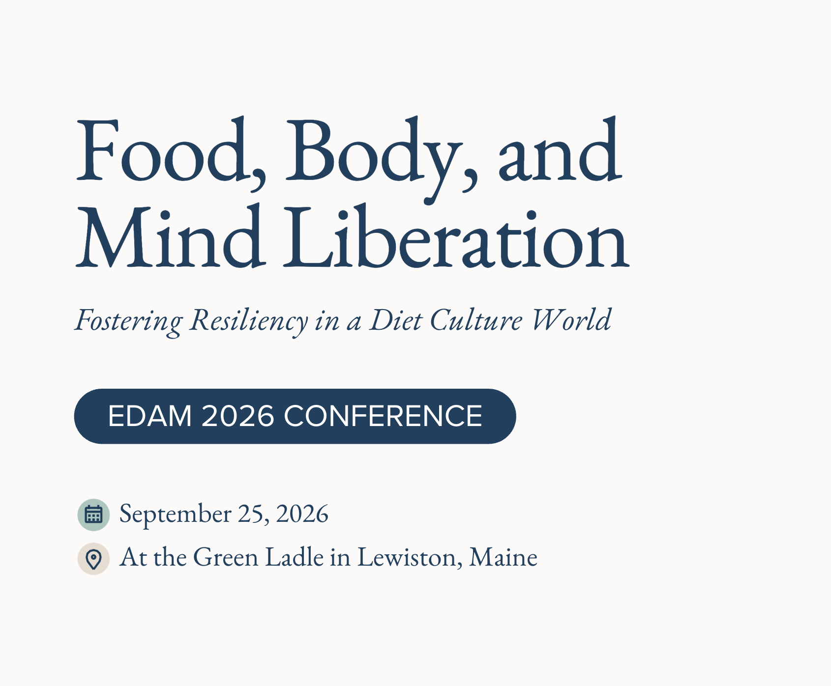 2026 EDAM Conference Registration
