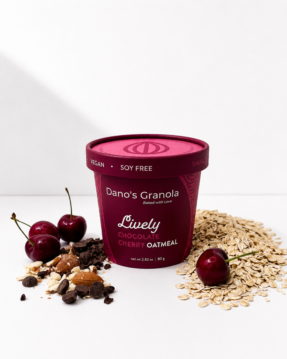 Lively Chocolate Cherry Oatmeal