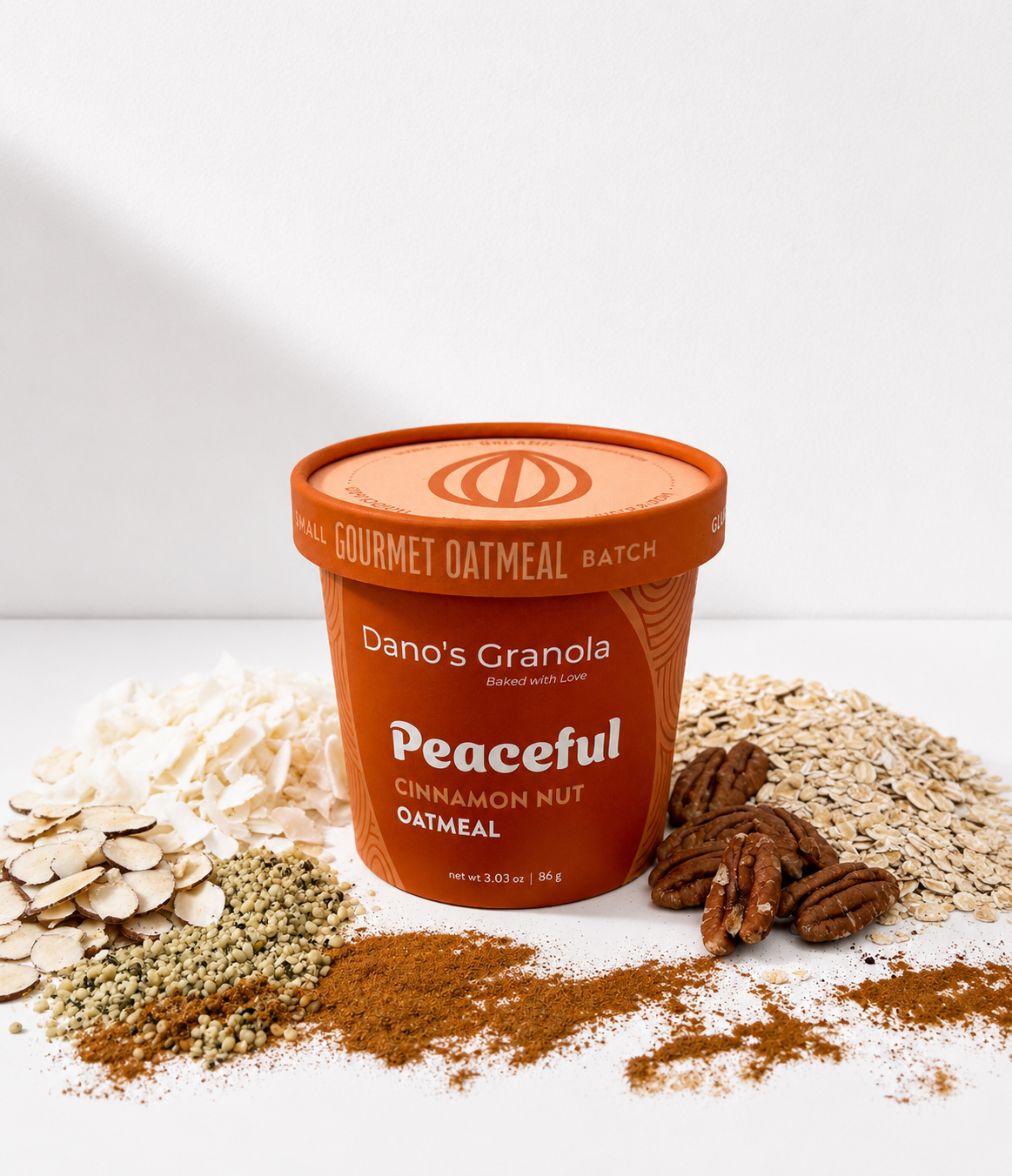 Peaceful Cinnamon Nut Oatmeal