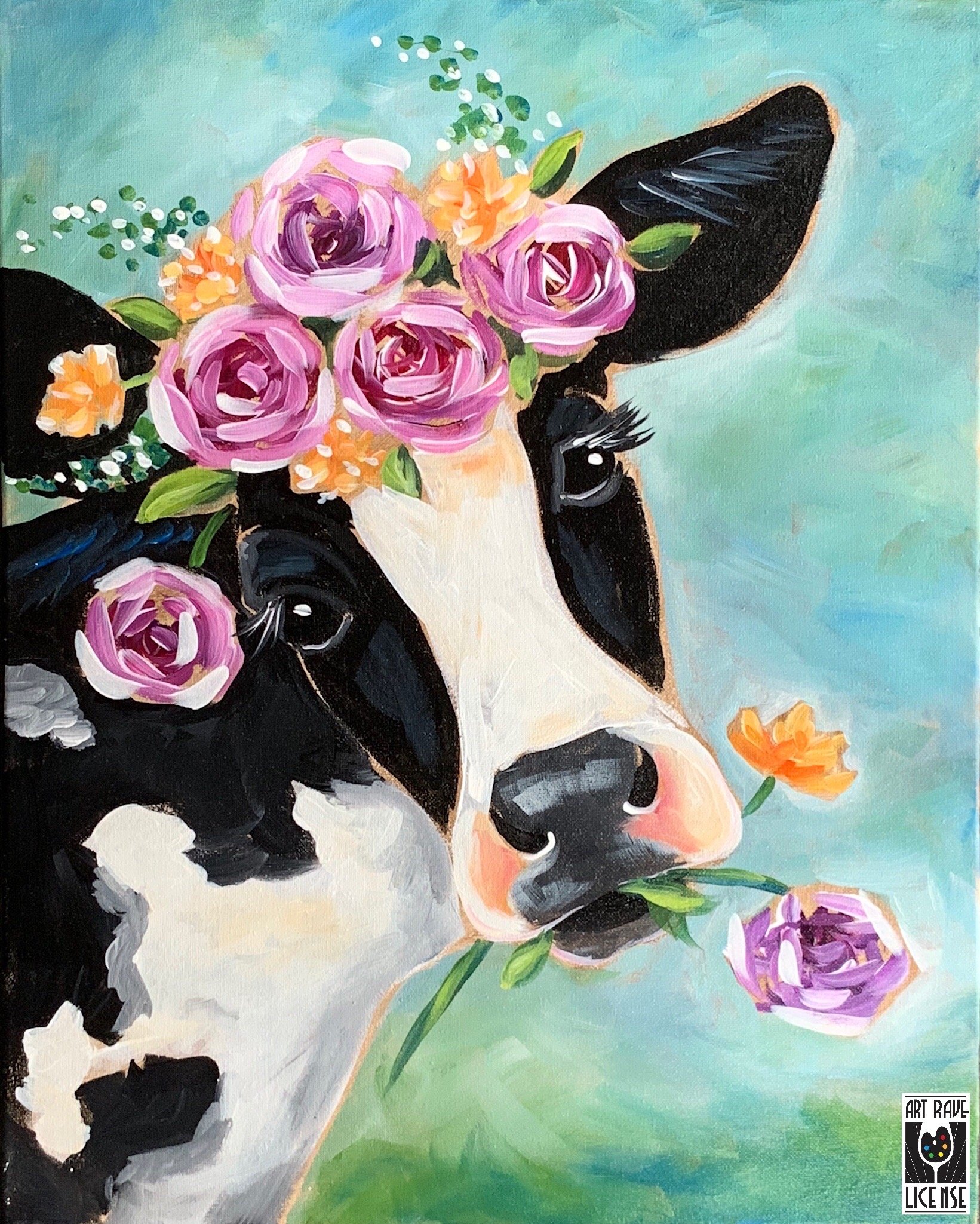 Beautiful Bovine Paint Party @ Twilliger's