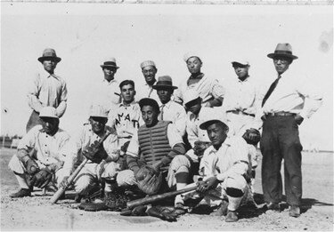 Young Buddhist Association baseball team, Raymond, Alberta, 1935 Galt Museum &amp; Archives, 19790283004.