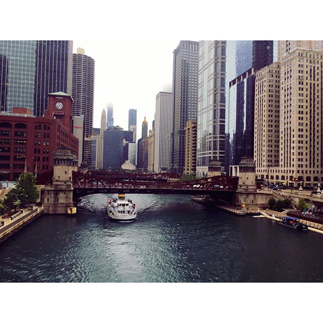 View from the L
#chicagoriver