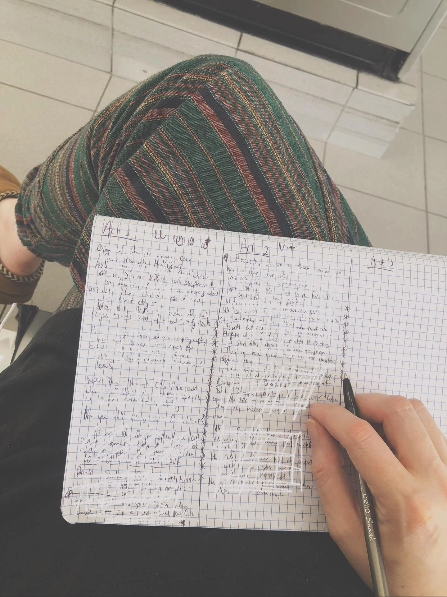 I never imagined how much of my writing I&rsquo;d be getting done in laundromats over the years and yet&hellip;here we are. 
Just me and my janky ass handwriting against the world😚