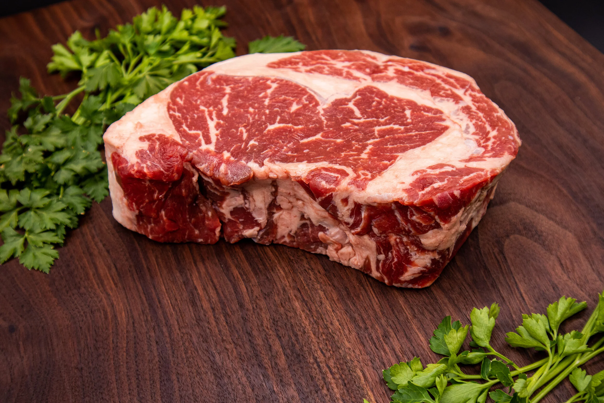 Rib Eye Steak, Grain finished