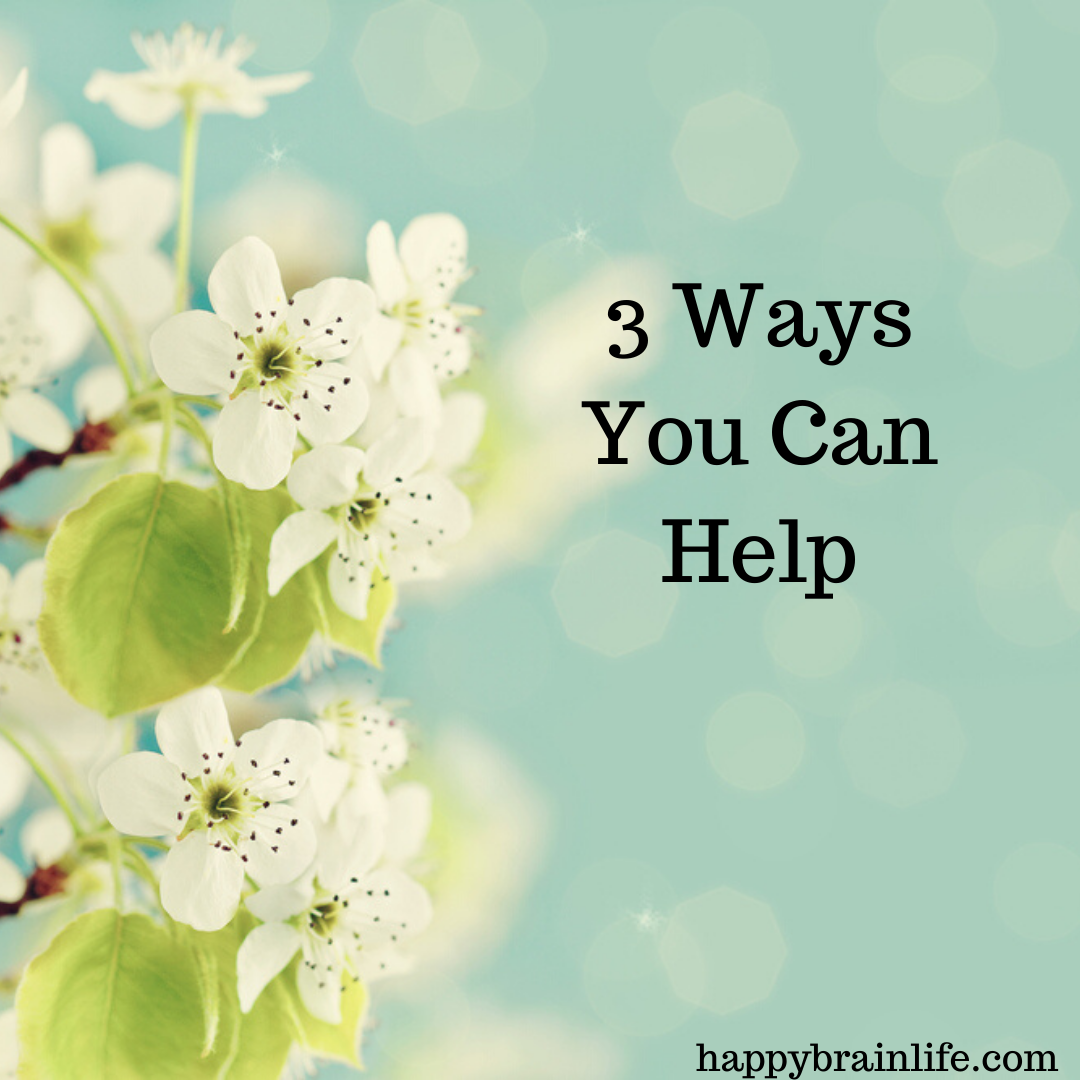 3 Ways You Can Help
