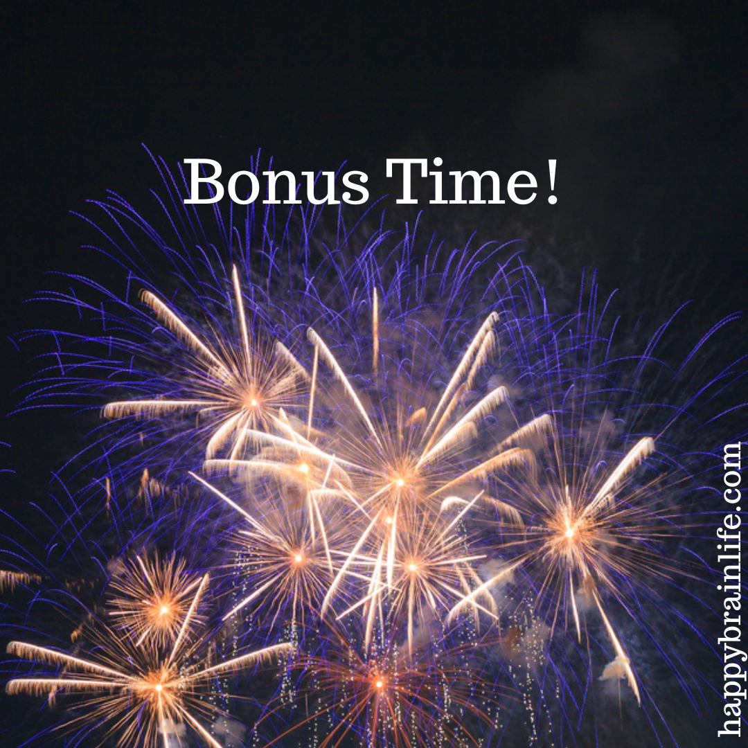 Bonus Time!