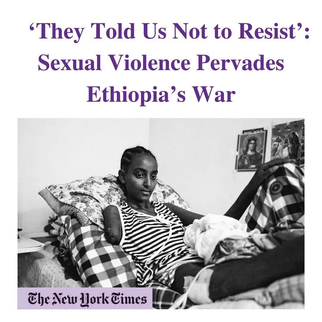 Rape is being used as a weapon as fighting rages in remote parts of Tigray region. &ldquo;Even if we had shouted,&rdquo; one woman said, &ldquo;there was no one to listen.&rdquo;

Mona Lisa lay on a hospital bed in Mekelle, the main city in war-torn 