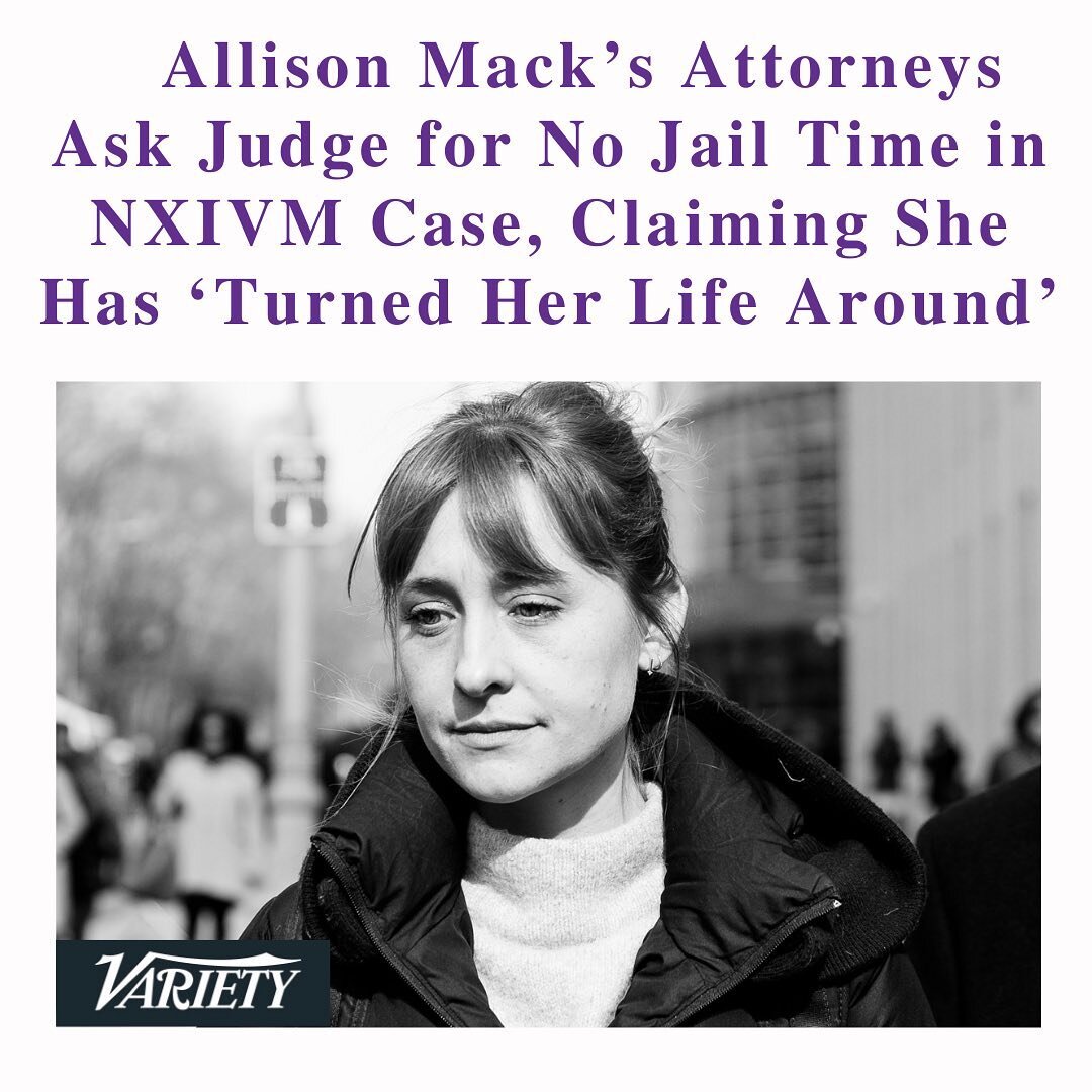 As many of you know Allison Mack was a high-ranking member of Keith Raniere's NXIVM group. This was an American cult that engaged in sex trafficking, forced labor and racketeering, while claiming to be a multi-level marketing company.
.
.
We want to 