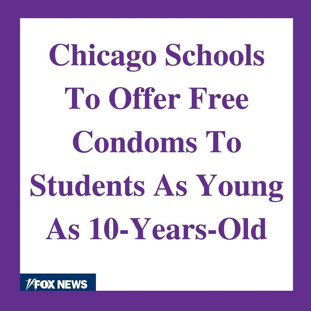 Now more than ever we need to protect our children. There is absolutely no need for children as young as fifth graders to have access to condoms. Let kids be kids!
.
.
#protectourchildern 
#savethechildren 
#exposetheexploiters 
#awareness 
#chicagos