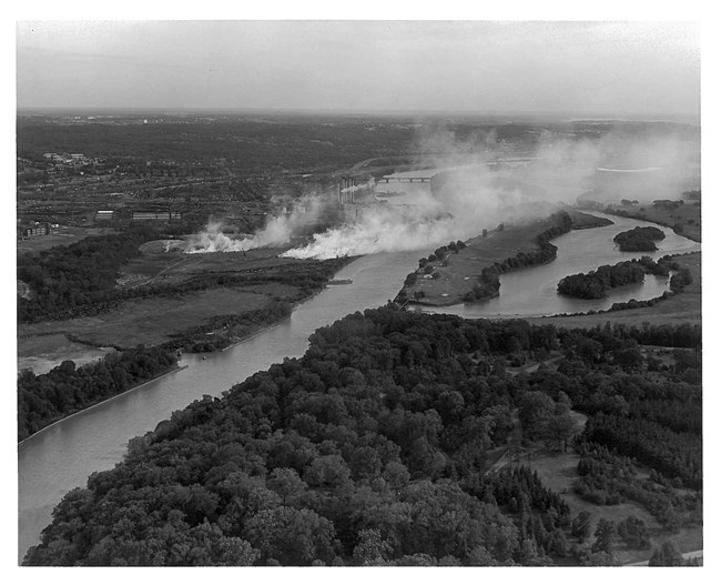 Kenilworth Landfill along the Anacostia River (now Kenilworth Park). Photo: NPS