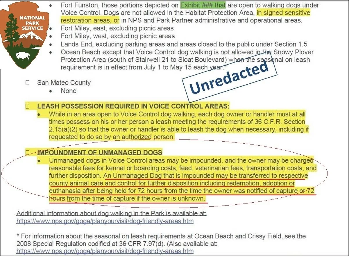 Dog Groups Win Lawsuit Against GGNRA, Again