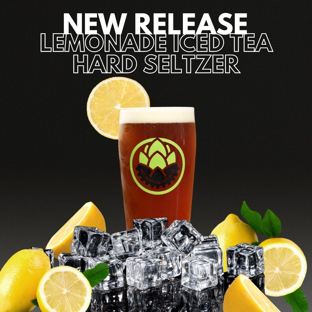 NEW RELEASE: Lemonade Iced Tea Hard Seltzer
We're ready to make a splash this summer with our newest hard seltzer release! Our lemonade iced tea features fresh brewed sweet tea and tart lemon flavor for a uniquely delicious, refreshing pour. #mechani