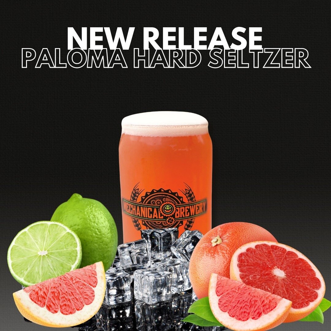 Celebrate Cinco de Mayo with us! We have two new releases that will pair perfectly with your favorite Mexican treats. Stop by today and give them a try and be sure to pick up cans to go.

Paloma Hard Seltzer
Get ready for some sweet grapefruit and a 