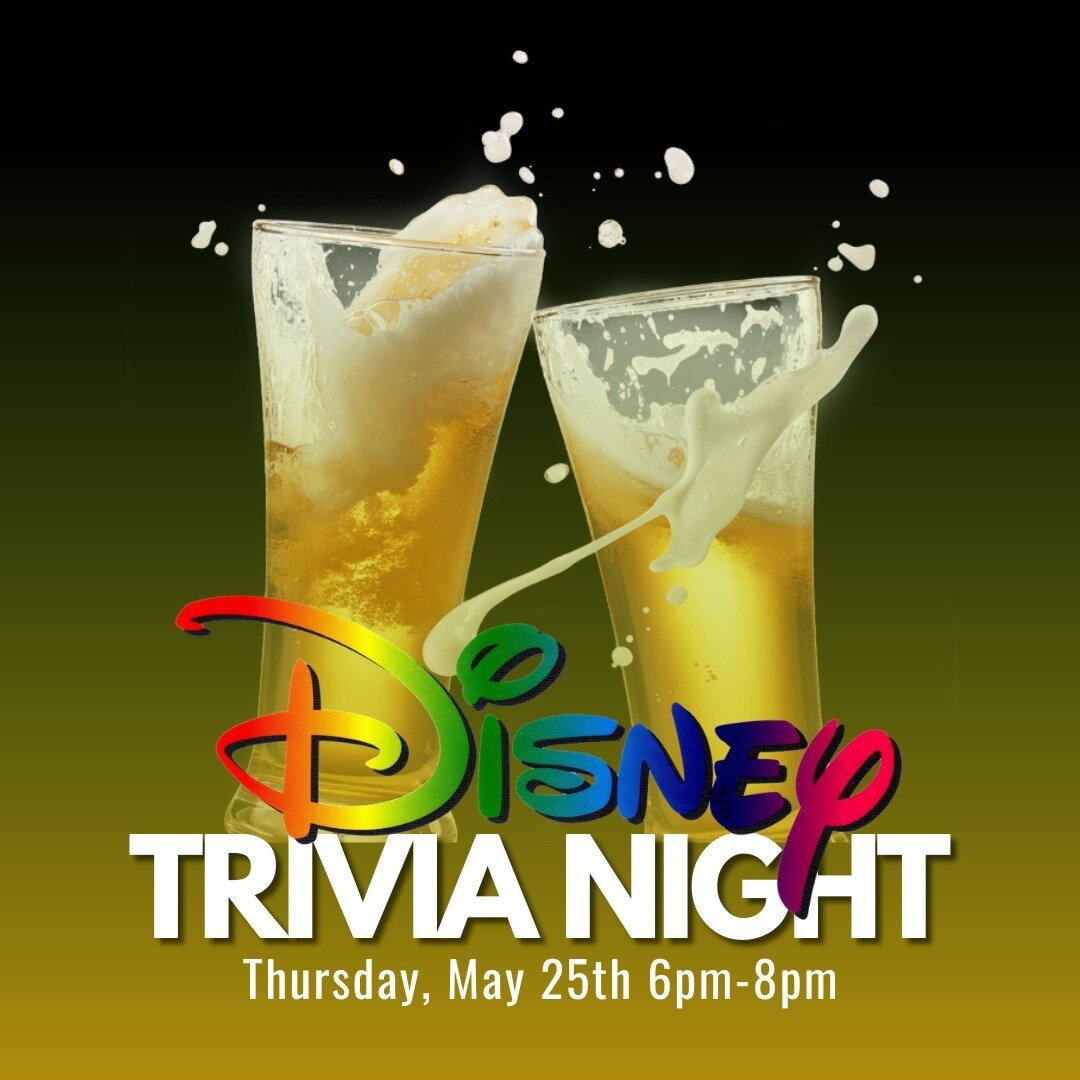 Trivia Night is back this month! Bring your friends to MB next Thursday from 6pm-9pm and test your knowledge of all things Disney! We encourage teams (up to 5 people) and as always, prizes will be awarded to the winning team. #mechanicalbrewery #mech