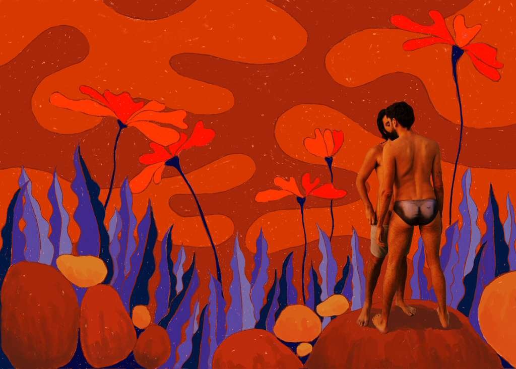  Pierre wears underwear by  Sammy . Jamison wears underwear by  Kvrt Stvff  