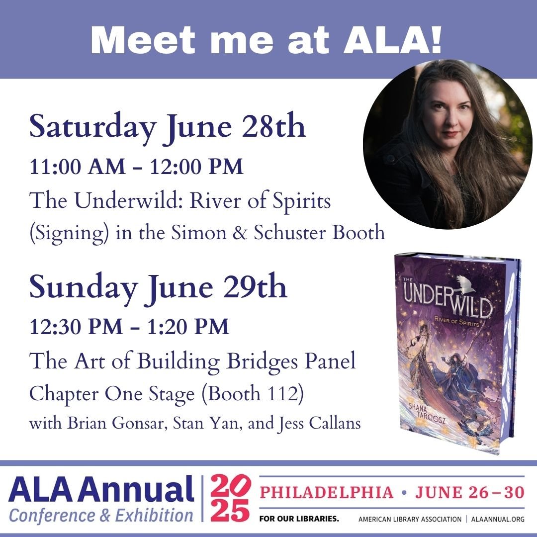 So excited to attend this year's #ALAAC2025 conference! I'll be there to sign books and be a panelist. If you are going to the American Library Association @alaannual conference, please come meet me! I'd love to meet you and talk endlessly about book