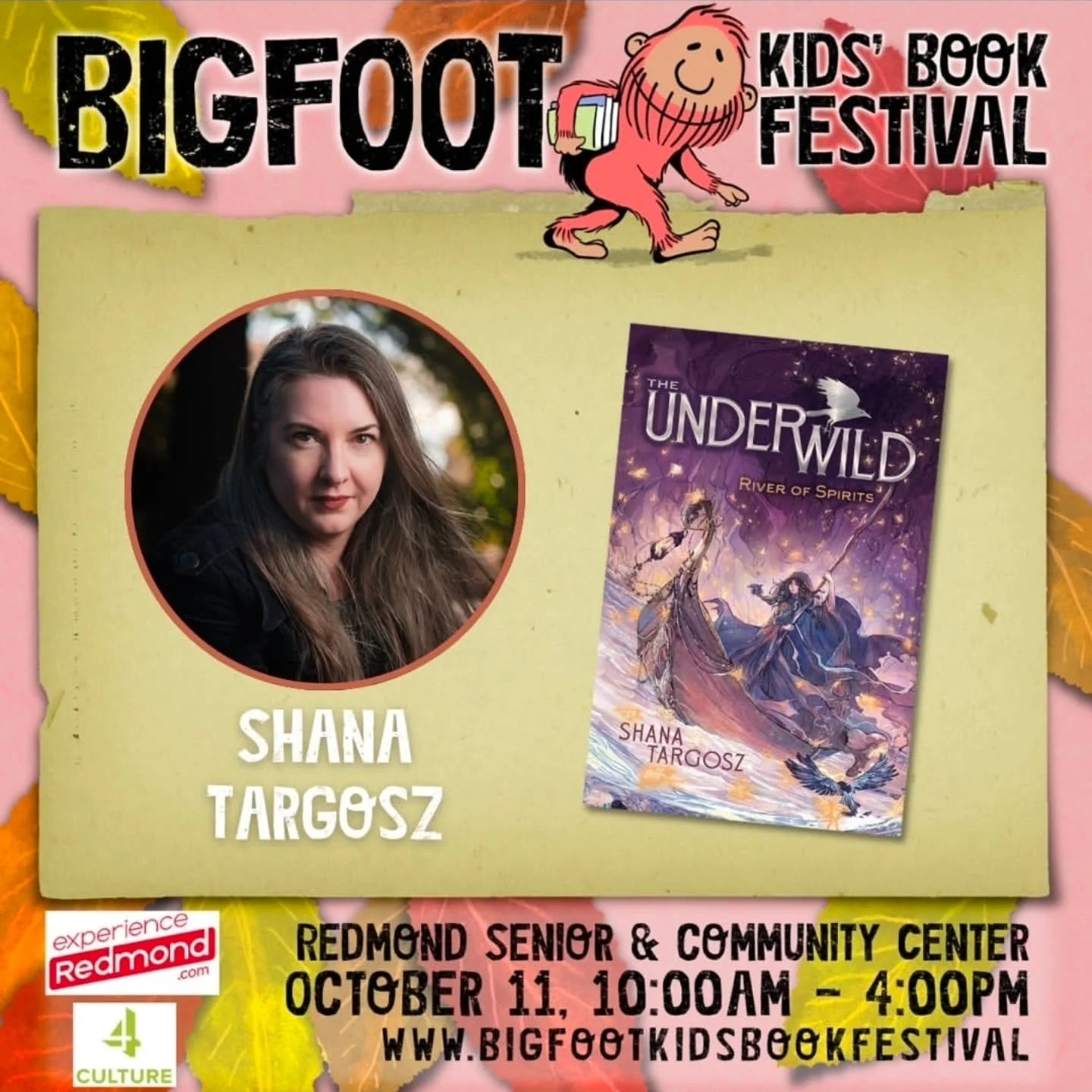 ✨️Book event this Saturday! From 1:30pm - 4pm I will be signing books at the Bigfoot Kids' Festival in Redmond, WA! 

Come meet me and many other fabulous authors &amp; illustrators at @bigfootkidsbookfest at the Redmond Senior &amp; Community Center