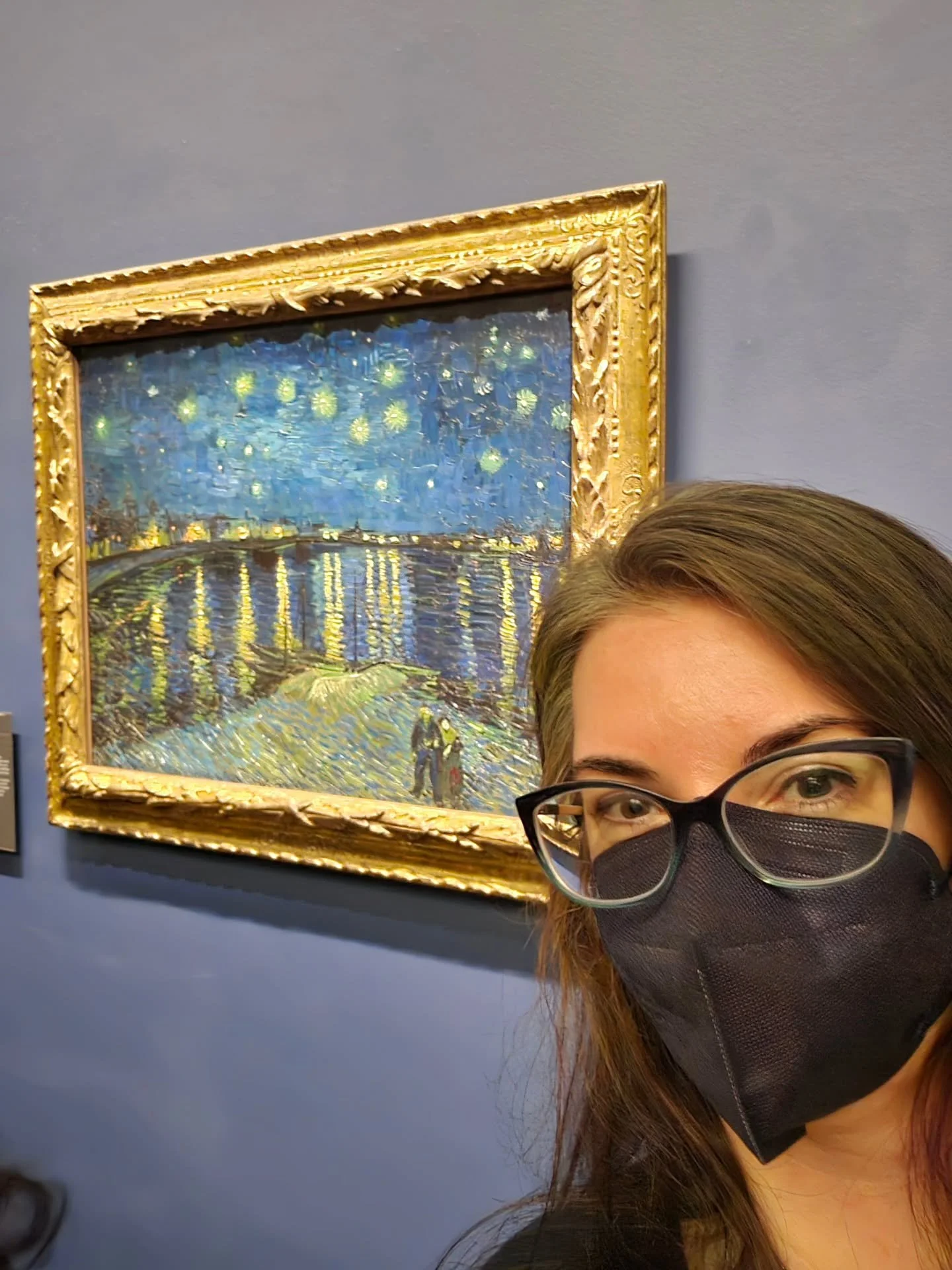 Saw one of my favorite paintings at one of my favorite museums in the world. One day I might share what this Van Gogh painting means to me and why seeing it tonight made me tear up 💙

It was lovely to be back at the Mus&eacute;e d'Orsay, a museum I 