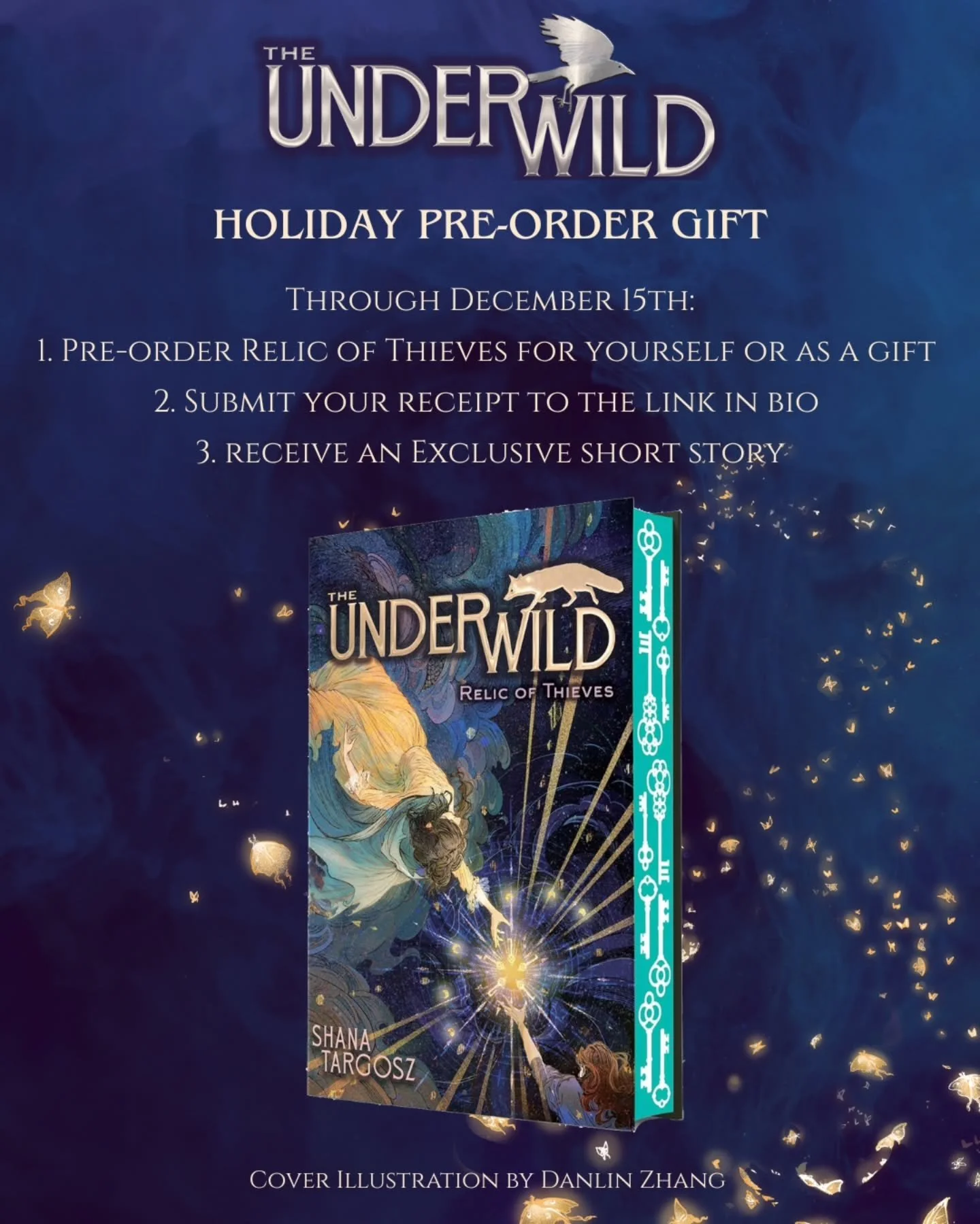 Pre-ordering Relic of Thieves as a present to yourself or for a special book lover in your life? This Holiday Gift is for you! Pre-order by December 15th and submit your receipt to the link in my bio to get an exclusive short story. It's the perfect 