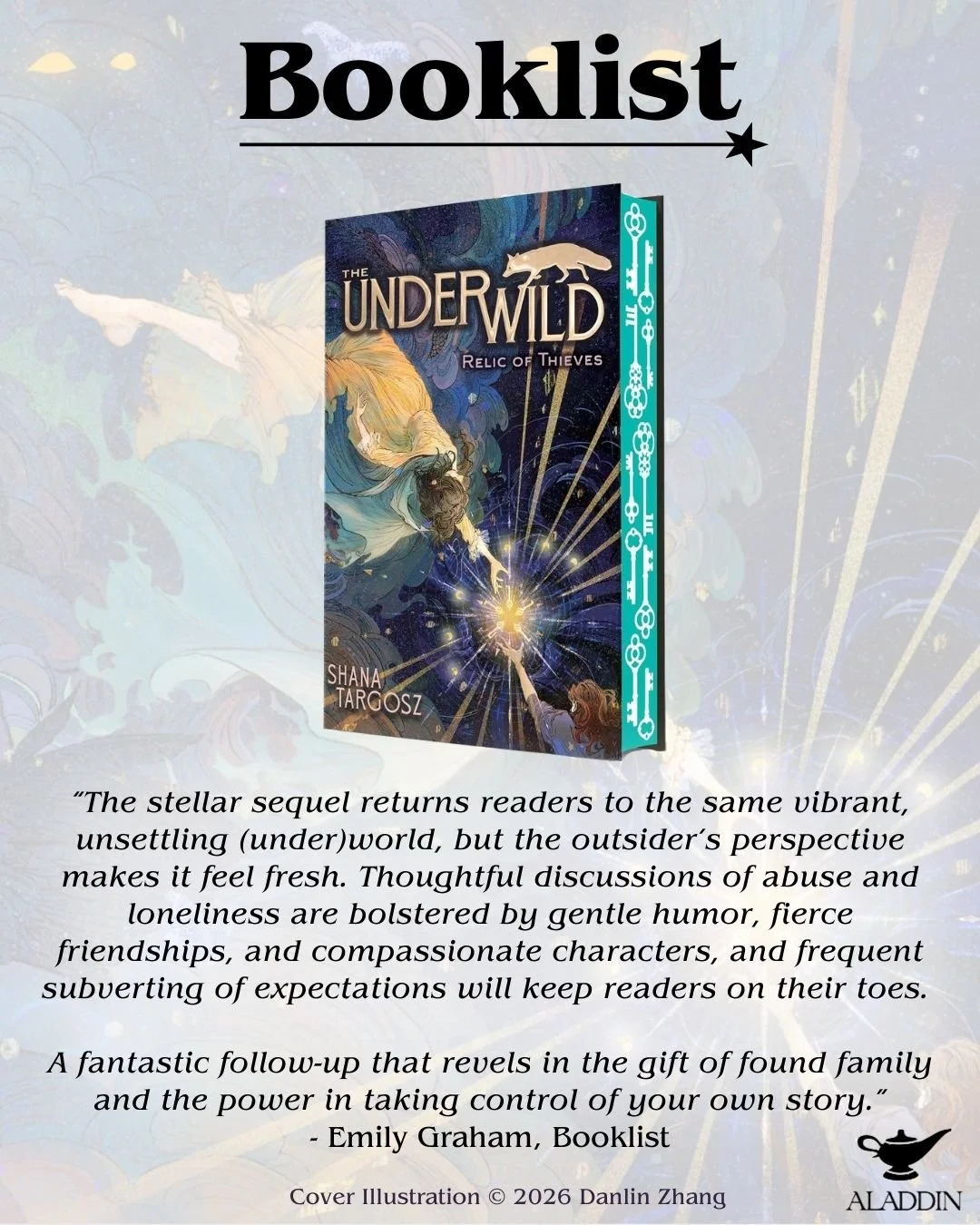 Relic of Thieves has another trade review from Booklist and it is ✨glowing✨

Full review:

Anya can only withstand her brother&rsquo;s abuse and parents&rsquo; fighting with the support of her best friend, Lizzie, so it&rsquo;s no wonder that she&rsq