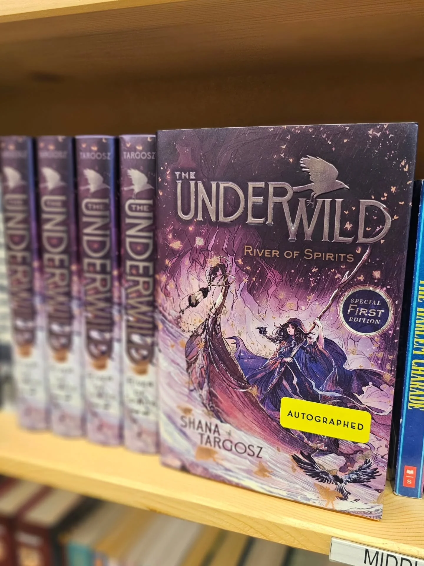 ✨️Signed books at Powell's Books at Cedar Hills Crossing ✨️

If you're hoping to add the special edition hardcover of THE UNDERWILD: River of Spirits with sprayed edges, there are now signed copies @powellsbooks 🪶💜

Bonus sneak peek at my upcoming 
