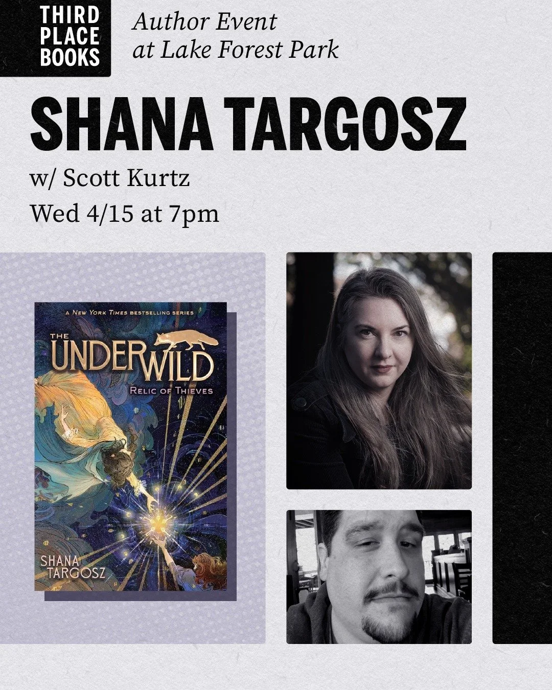 Seattle area friends! I'll be celebrating the release of Relic of Thieves at Third Place Books, Lake Forest Park on Wednesday, April 15th! 

Join me and @toonhound at 7pm @thirdplacebooks for an in-conversation event. Be prepared for an evening of la