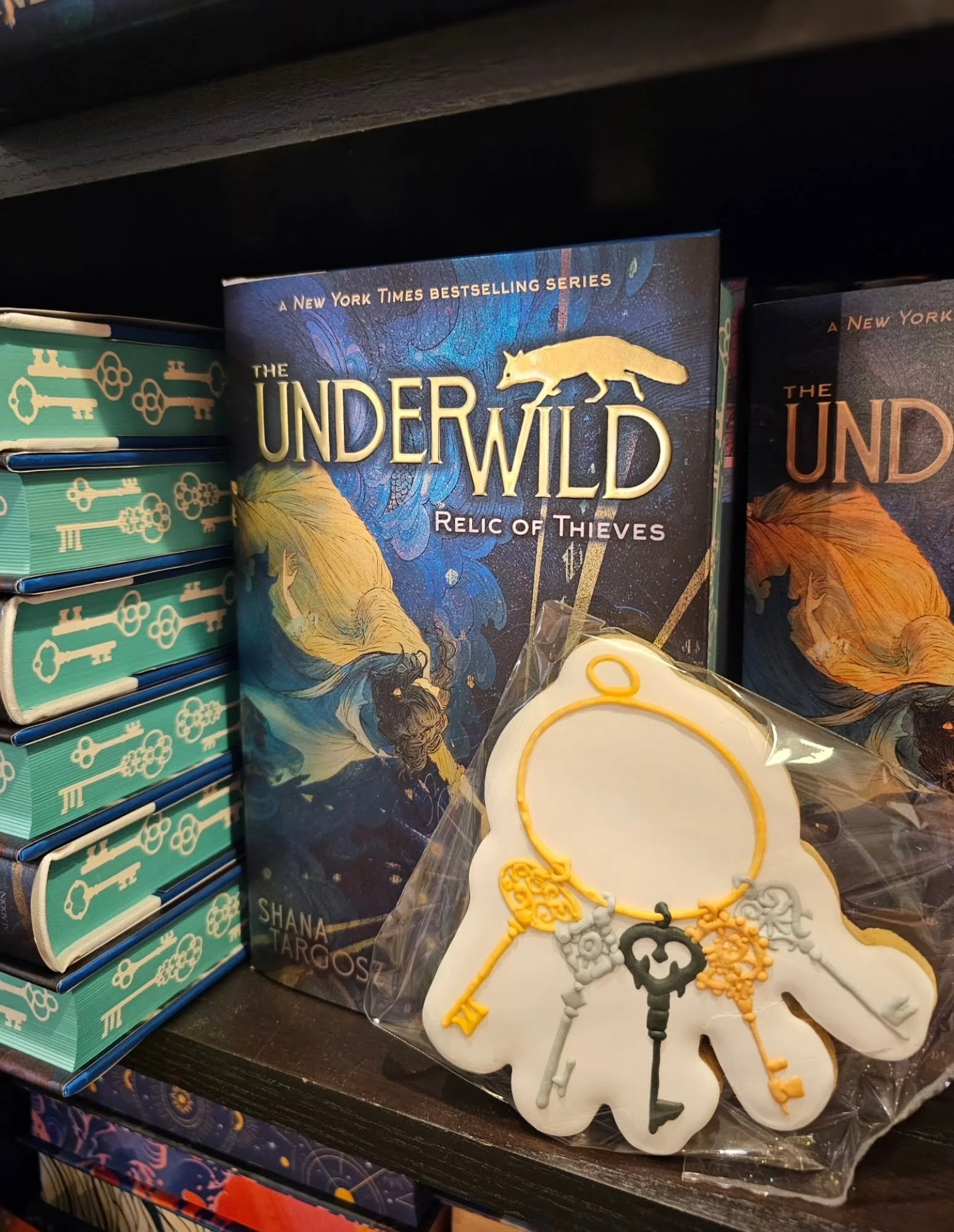 Sharing the stunning works of cookie art @jennaleeyun special ordered to celebrate the release of THE UNDERWILD: Relic of Thieves ✨️

These gorgeous cookies are based on @mariamarcelw 's original art for the key designs and are almost too beautiful t