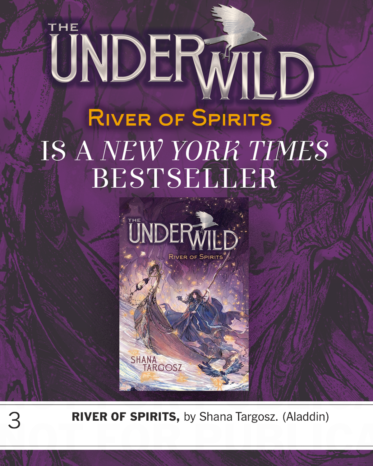 River of Spirits is a New York Times Bestseller (again!)