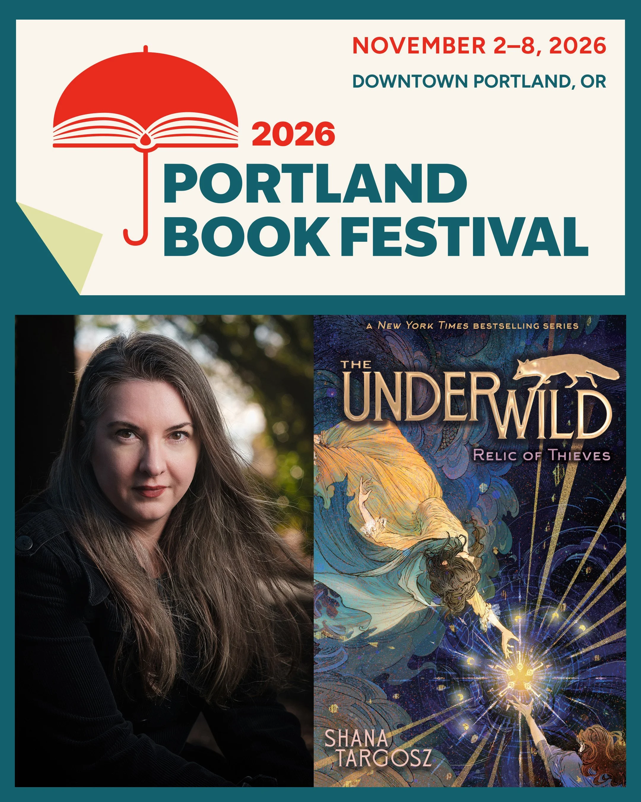 Book event news! Thrilled to announce that I will be at the Portland Book Festival on Saturday, November 7th. This year I&rsquo;m moderating a panel on eerie middle grade stories (my favorite)! More info coming soon ✨

Tickets are available now. Last