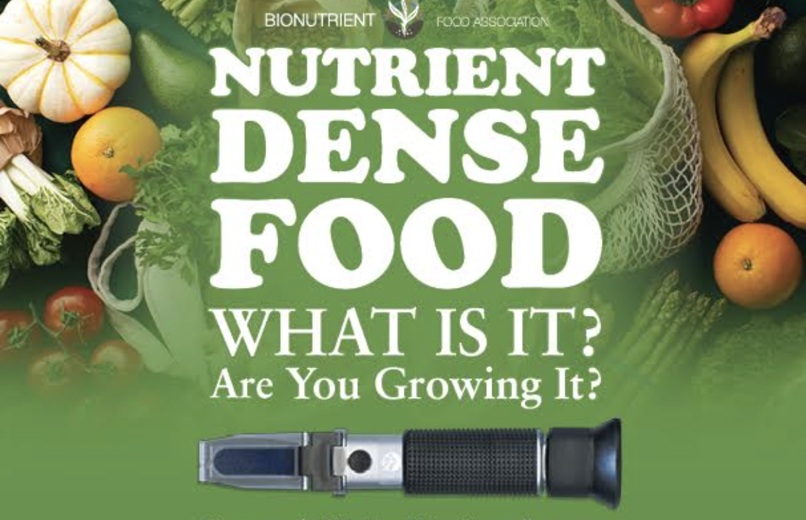Nutrient Dense Food: What is it and are you growing it?