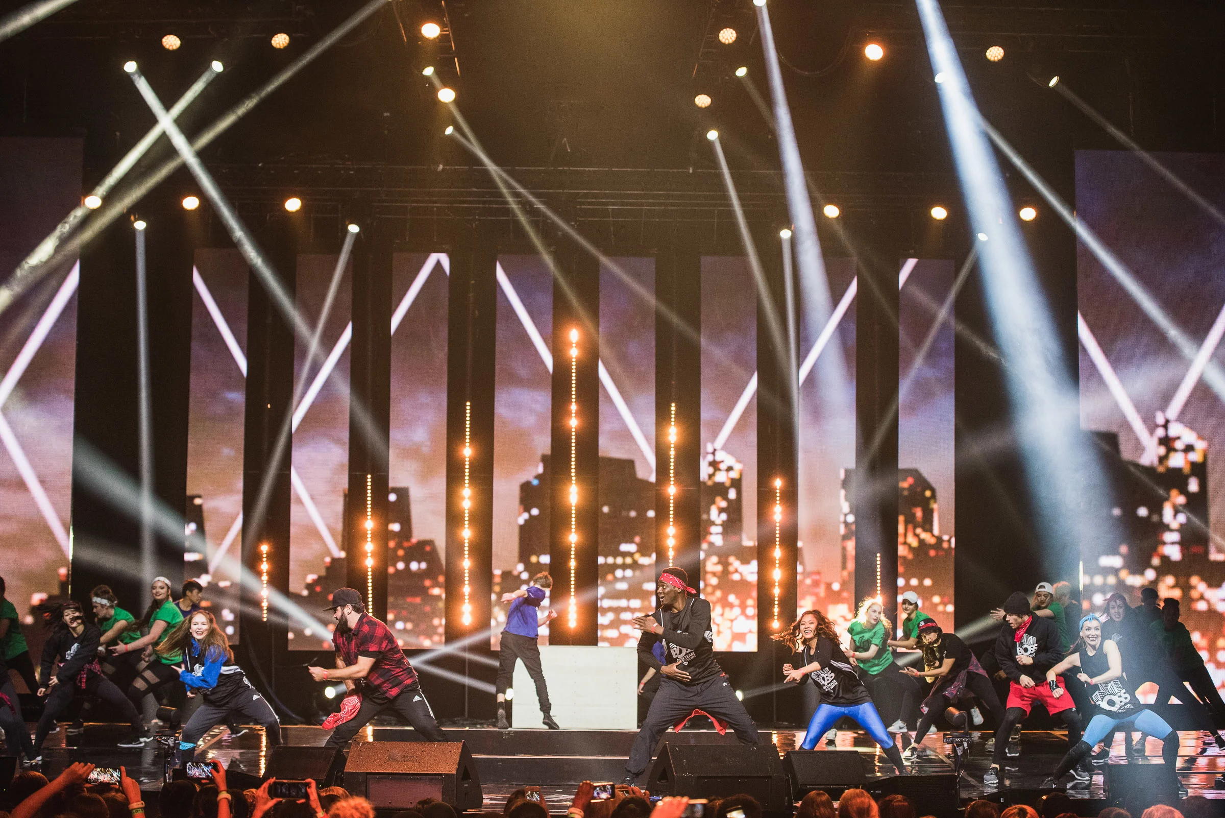  WE Day Stage Look:  opening dance    concept design  