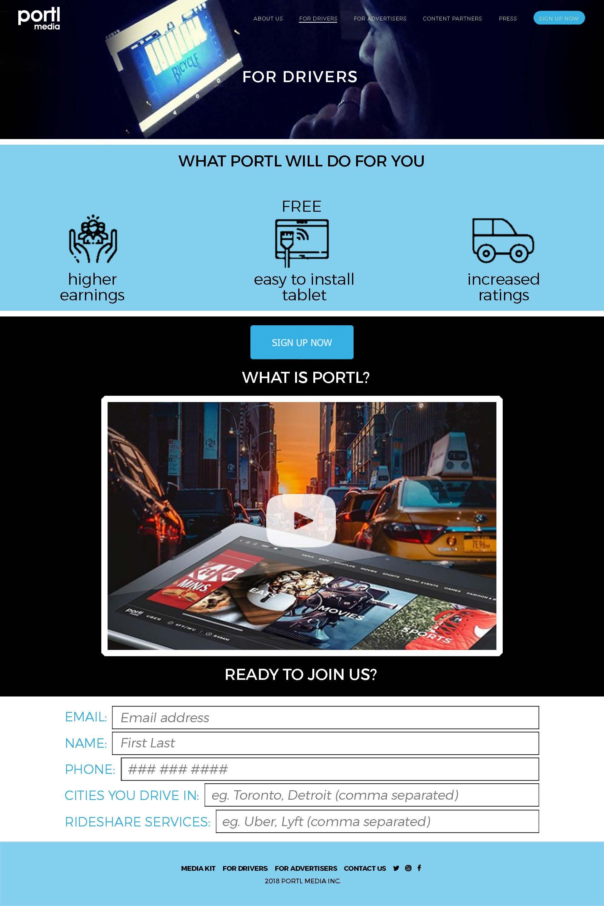 website design