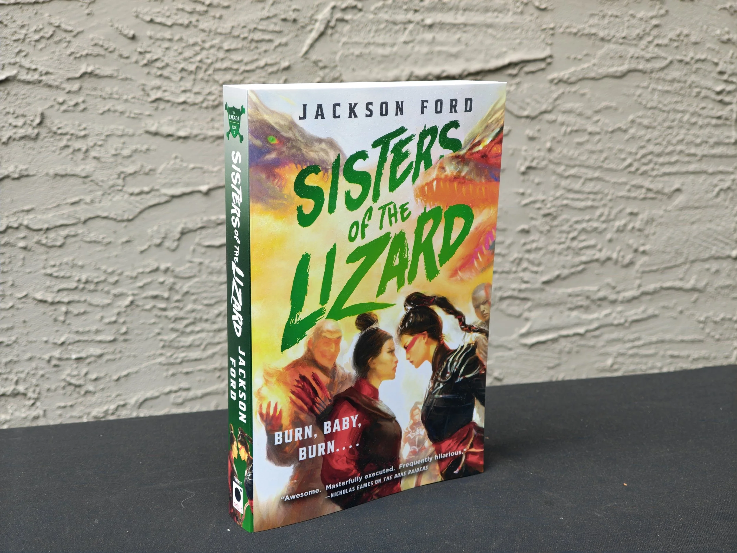 A copy of Sisters of the Lizard by Jackson Ford