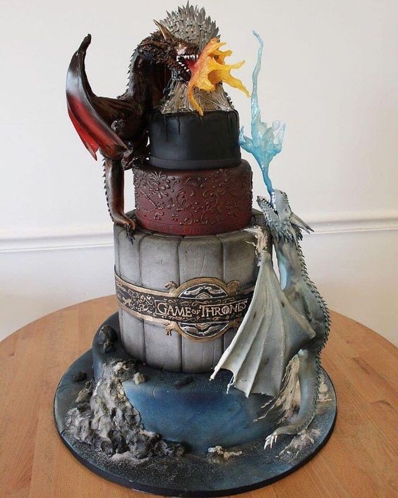 10 Dragon Sweets For Everyone Missing Game Of Thrones Cake Wrecks