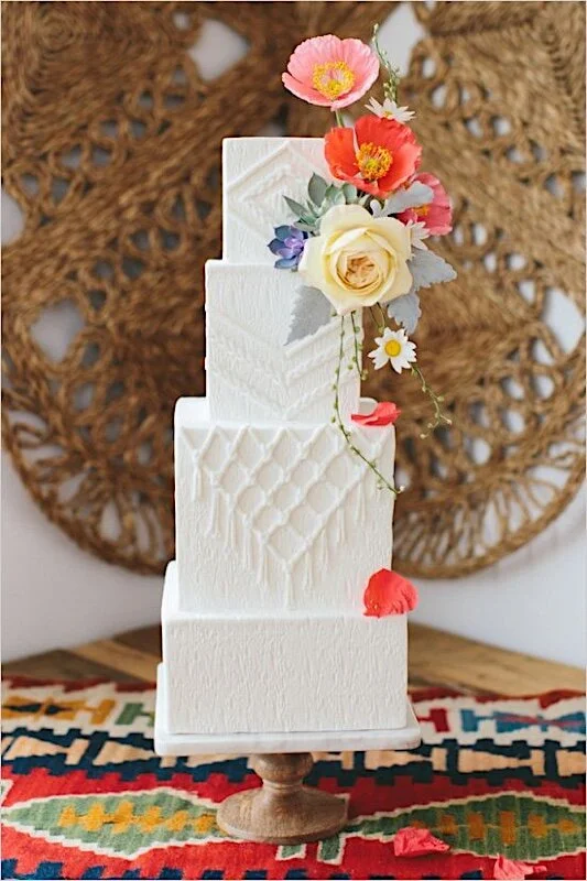 10 Gorgeous Macrame Cakes To Make You Feel Knotty — Cake Wrecks