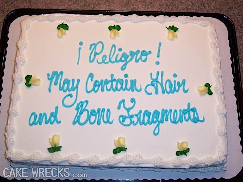 Passive Aggressive Cakes — Cake Wrecks