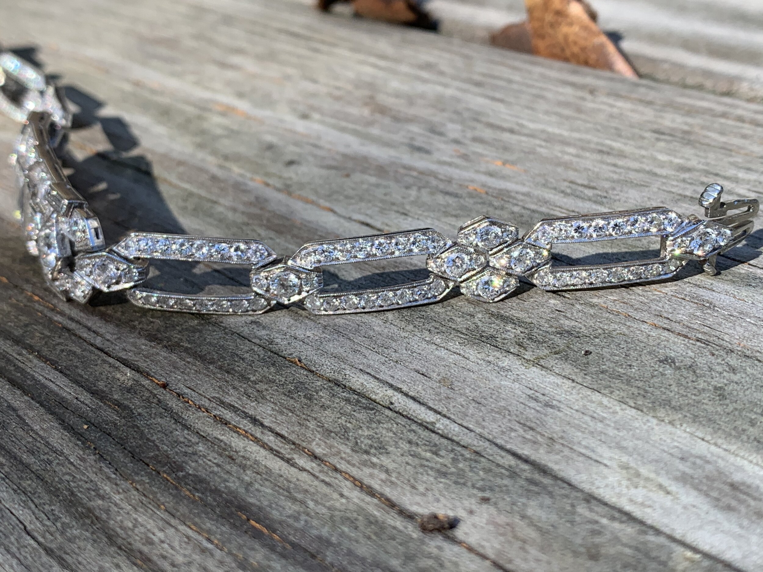 Art Deco Diamond Bracelet