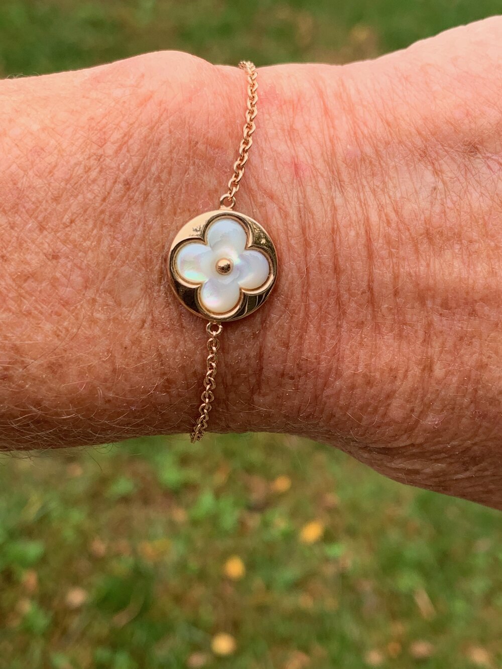 Louis Vuitton Rose Gold and Mother of Pearl Color Blossom Sun