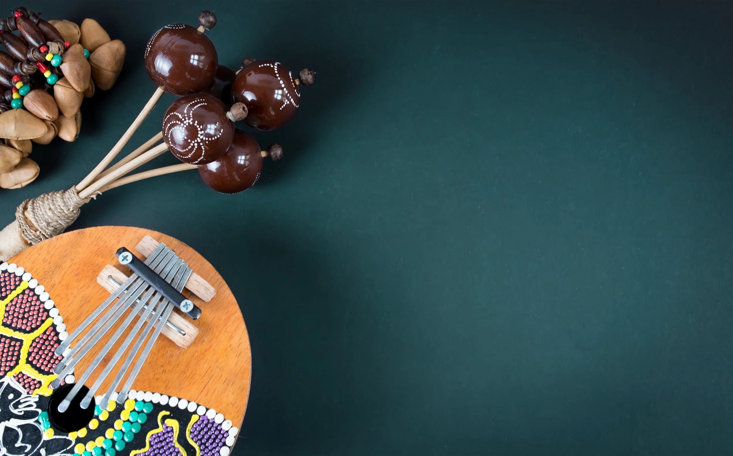 A Score of African Strings and Beats