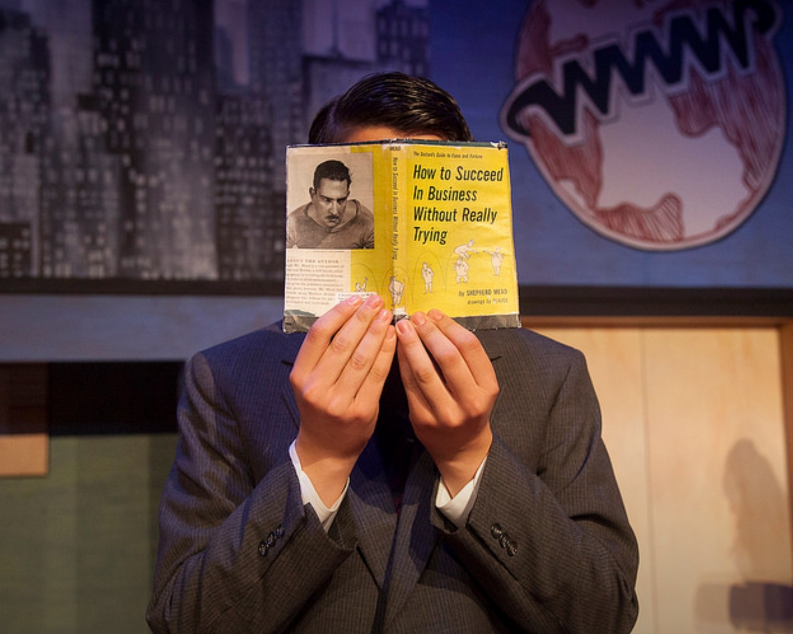 Ben Robinow as J. Pierrepont Finch