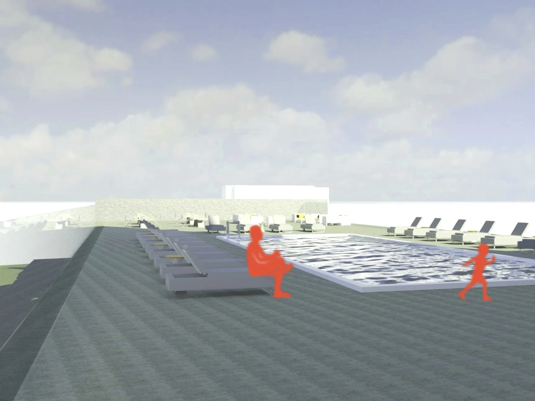  Rooftop Pool Render 