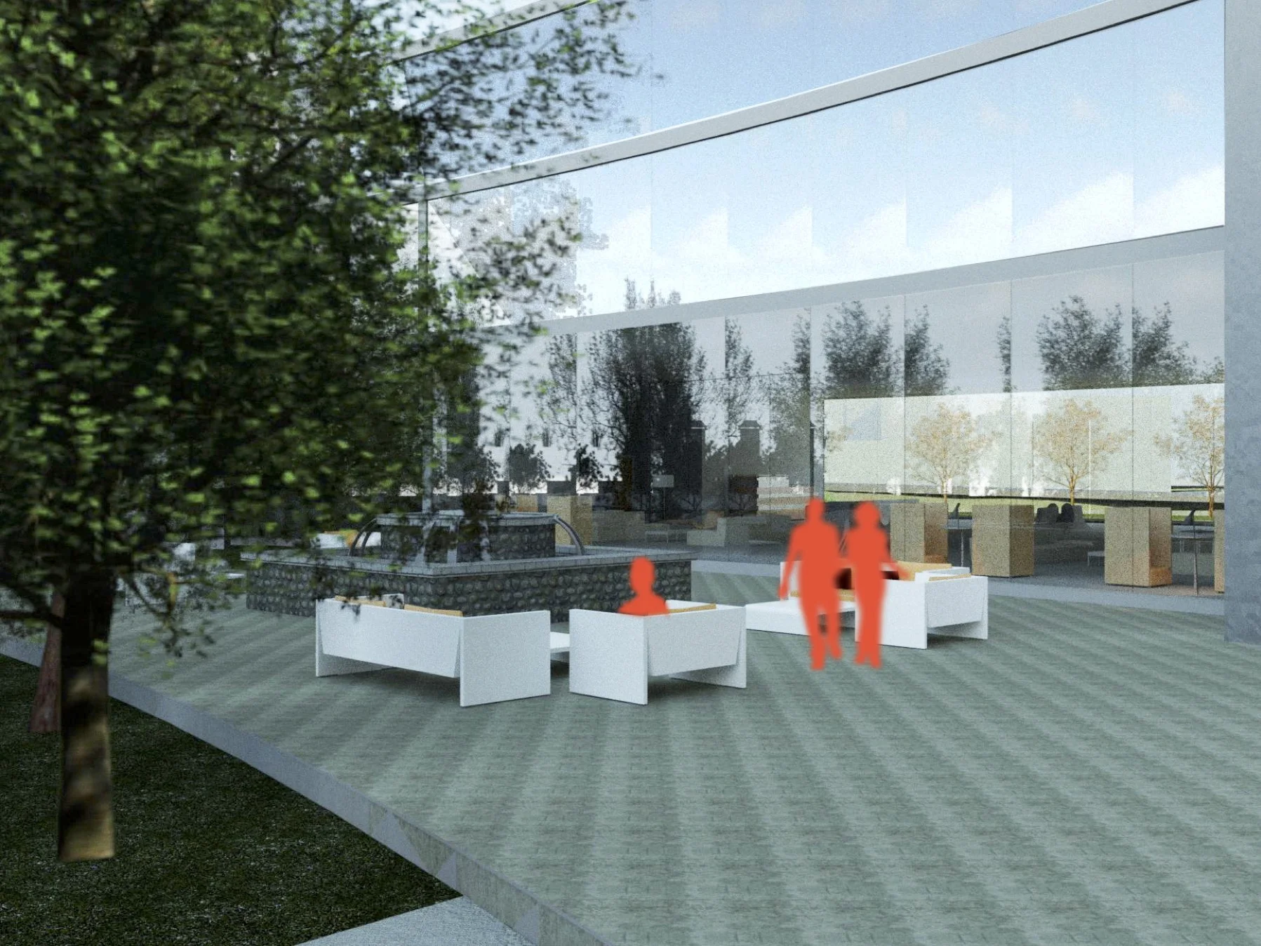  Outdoor Seating (for Resident’s) Render 