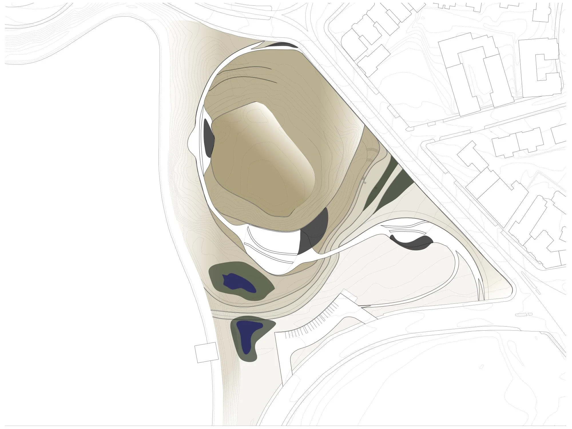  Topography and Outdoor Program Diagram 