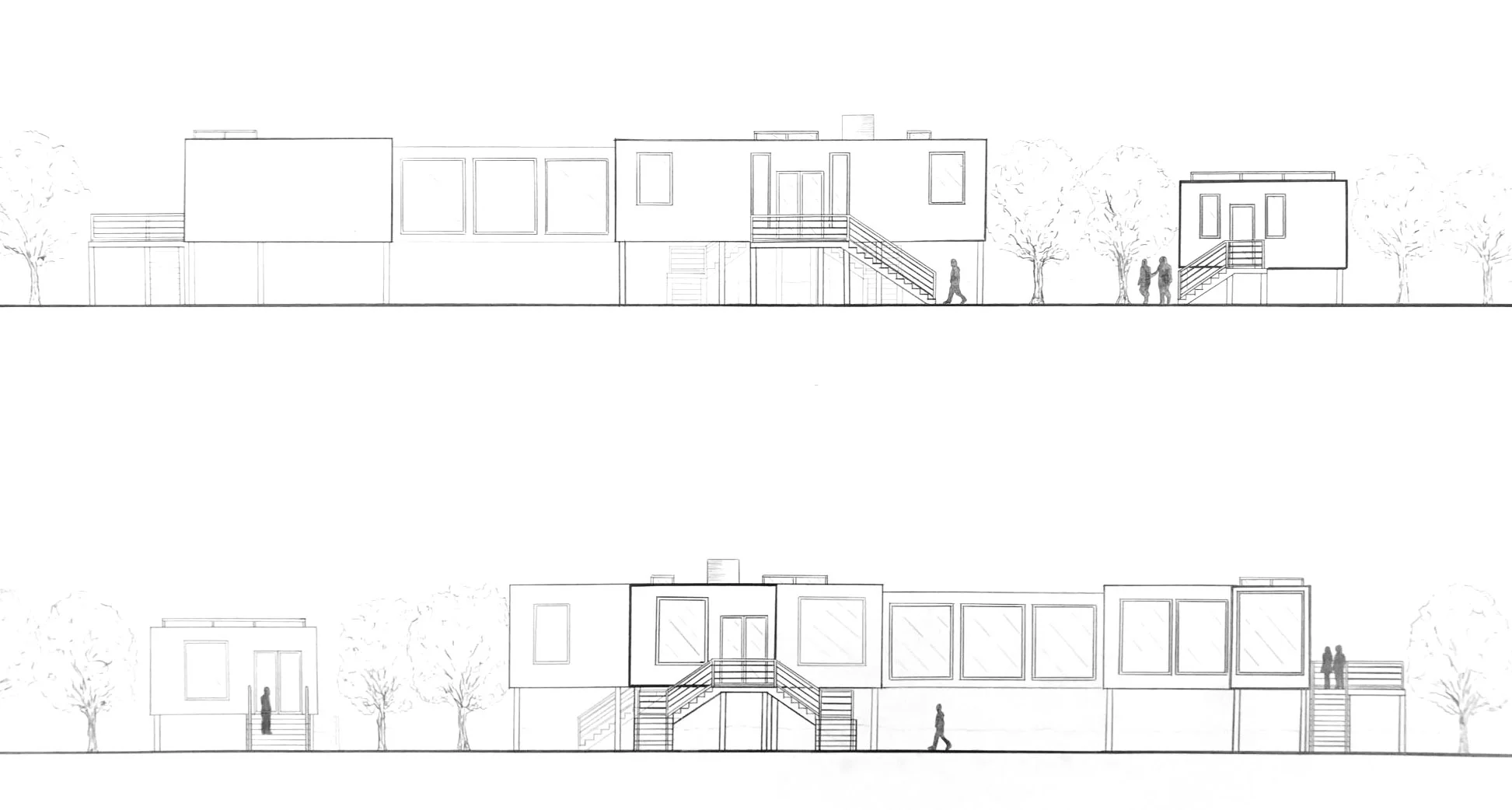  North and South Elevation 