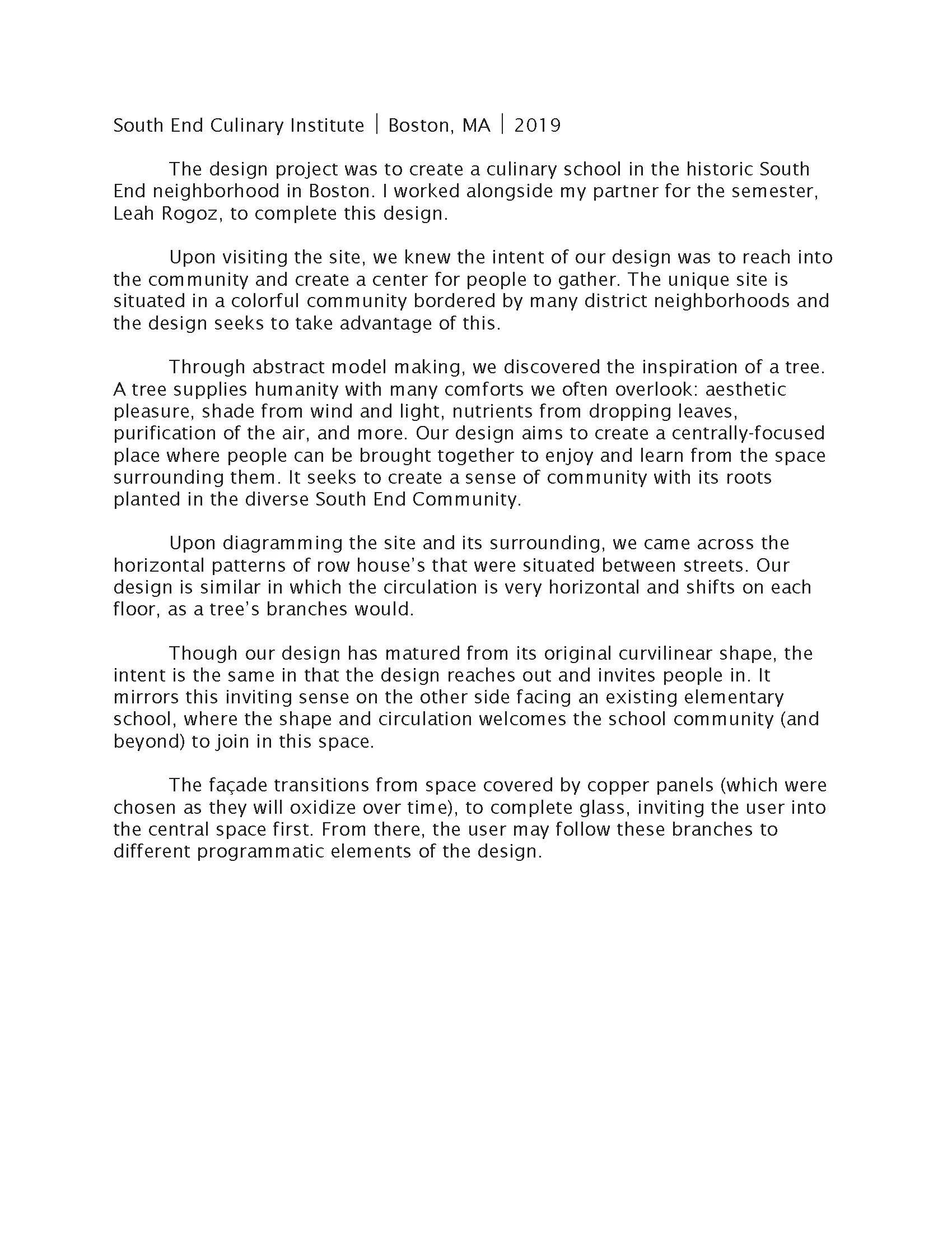  Project Description and Concept 