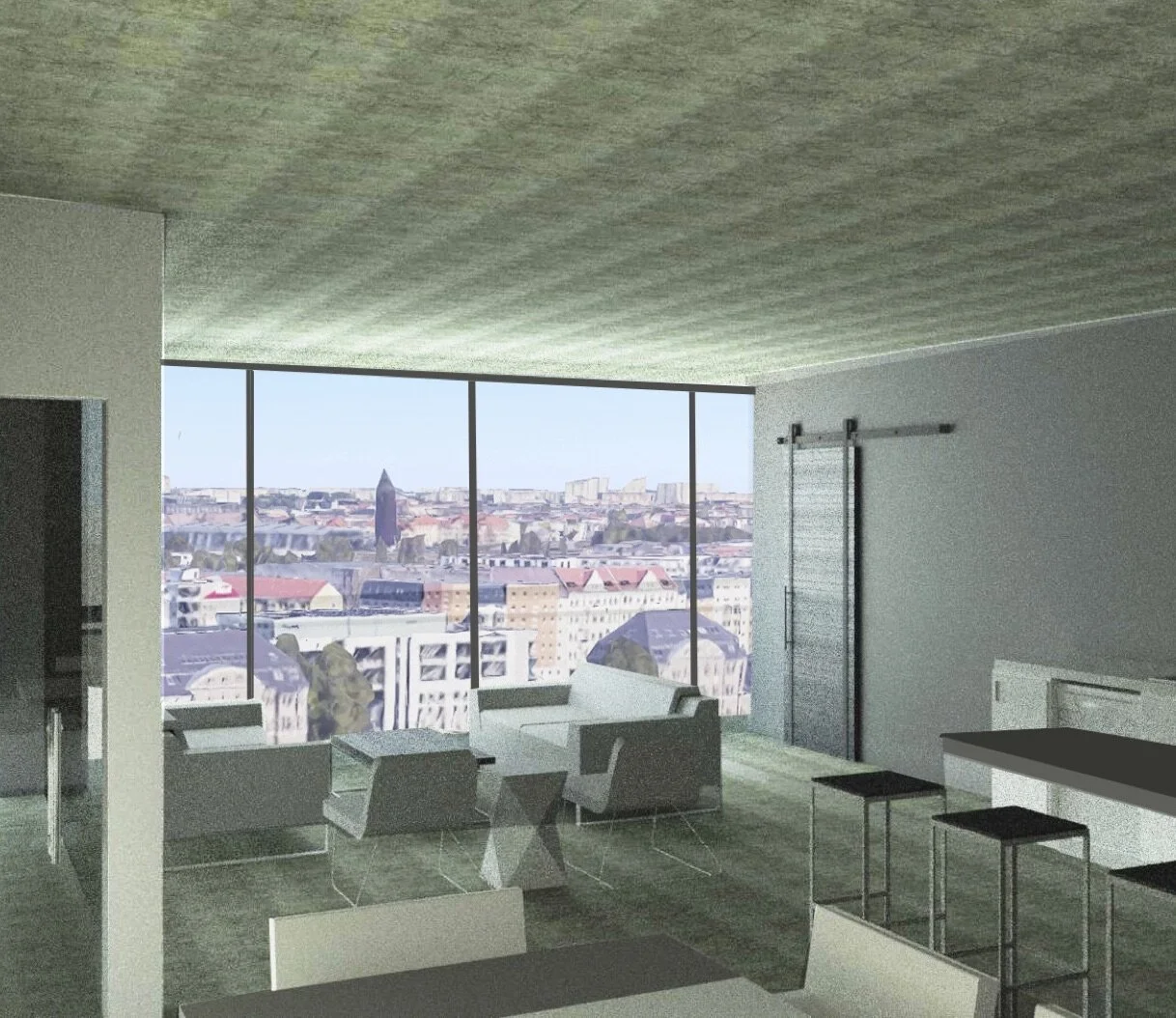  Interior Rendering 