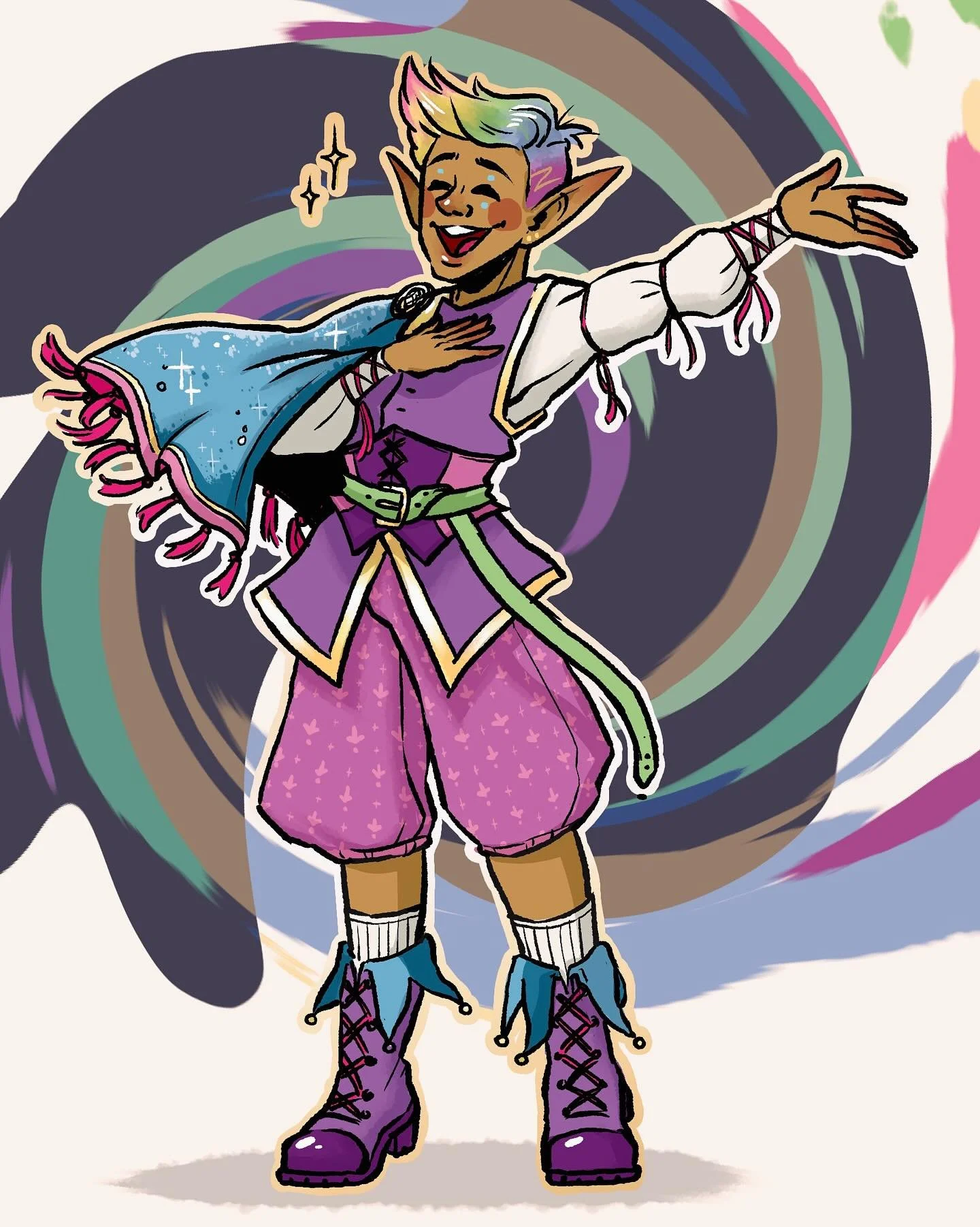 Doug, the All Powerful 🌀✨
-
-
#art #artist #artwork #sketch #sketches #sketchbook #dnd #dungeonsanddragons #dndcharacter #digital #digitalart #characterdesign #oc